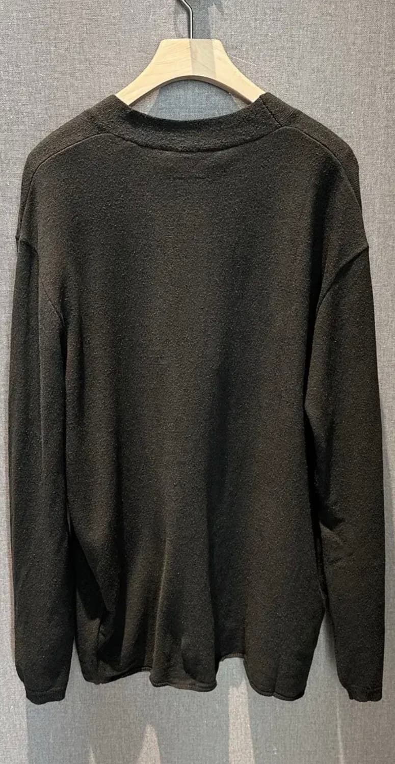 아워레가시 다크그레이 헤비터블 실크 가디건 상품이미지2