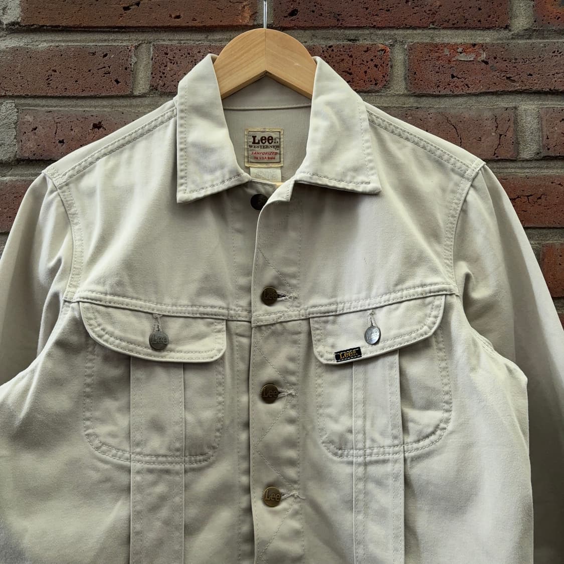 리 Lee 웨스터너 코튼 트러커 자켓 (일본 생산) 상품이미지4