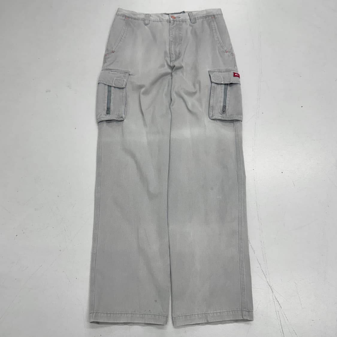 퀵실버 Y2K 탄창 와이드 워싱 카고팬츠 상품이미지2