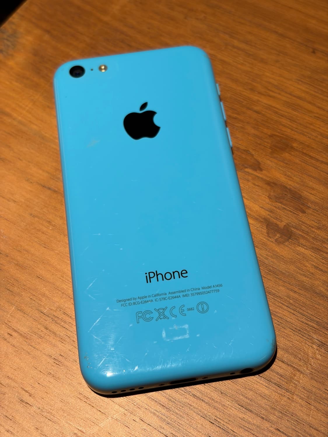 아이폰 5c 블루 32기가 #7759 (카메라 불량) 상품이미지5