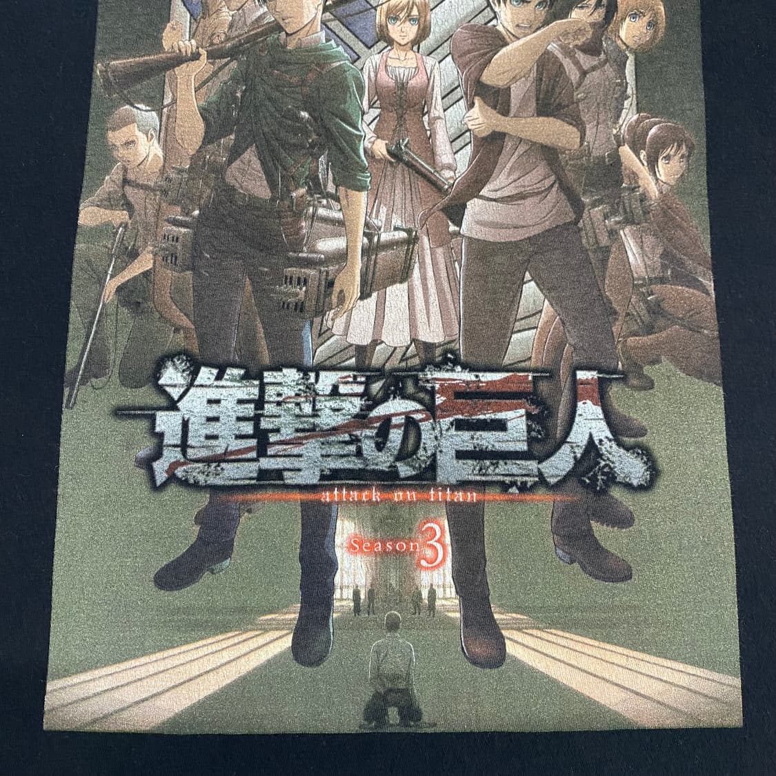진격의거인 오피셜 애니메이션 티셔츠 상품이미지5