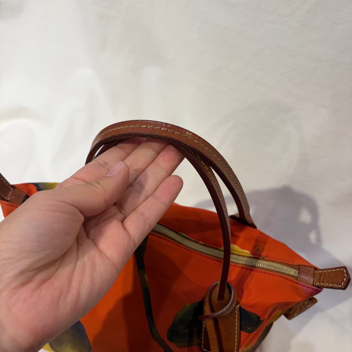 로베르타 피에리 오렌지 플라워 토트백 가방 상품이미지6