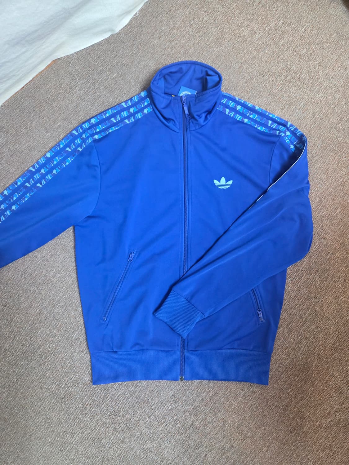 아디다스 오리지날 파이어버드 시티 카모 트랙탑 블루 100 L 상품이미지1