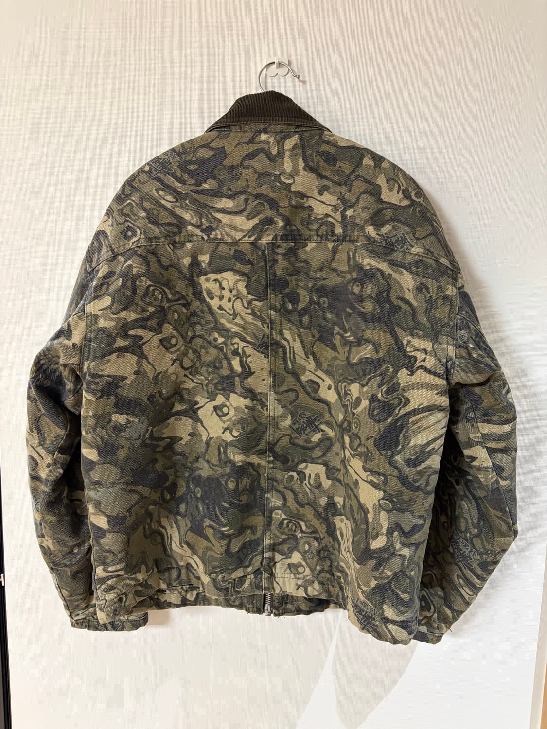 스투시 캔버스 워시드 샵 자켓 (베일카모) 상품이미지2