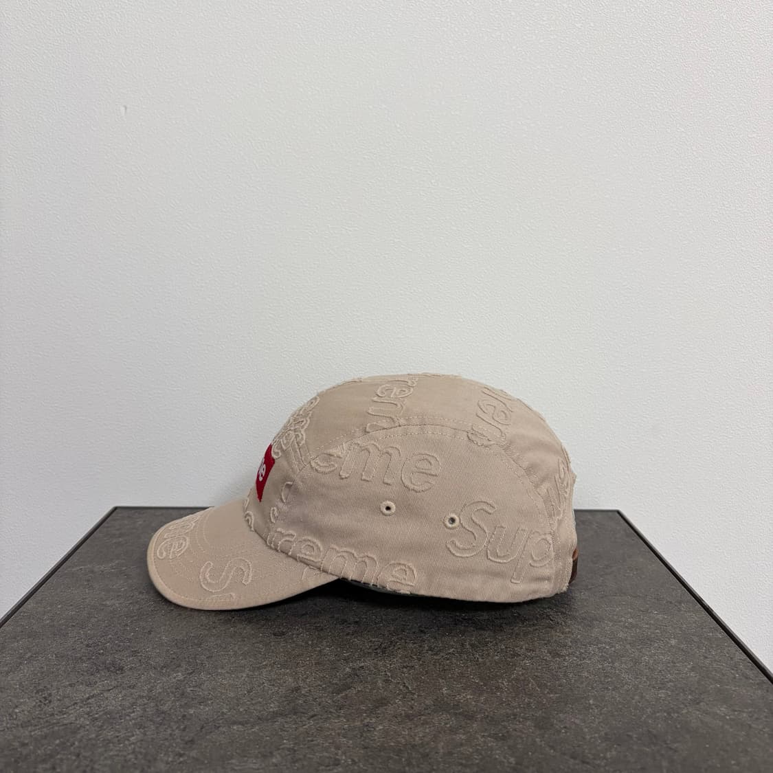 (OS) 슈프림 박스로고 캠프캡 모자 레이저드 트윌 탄 상품이미지2