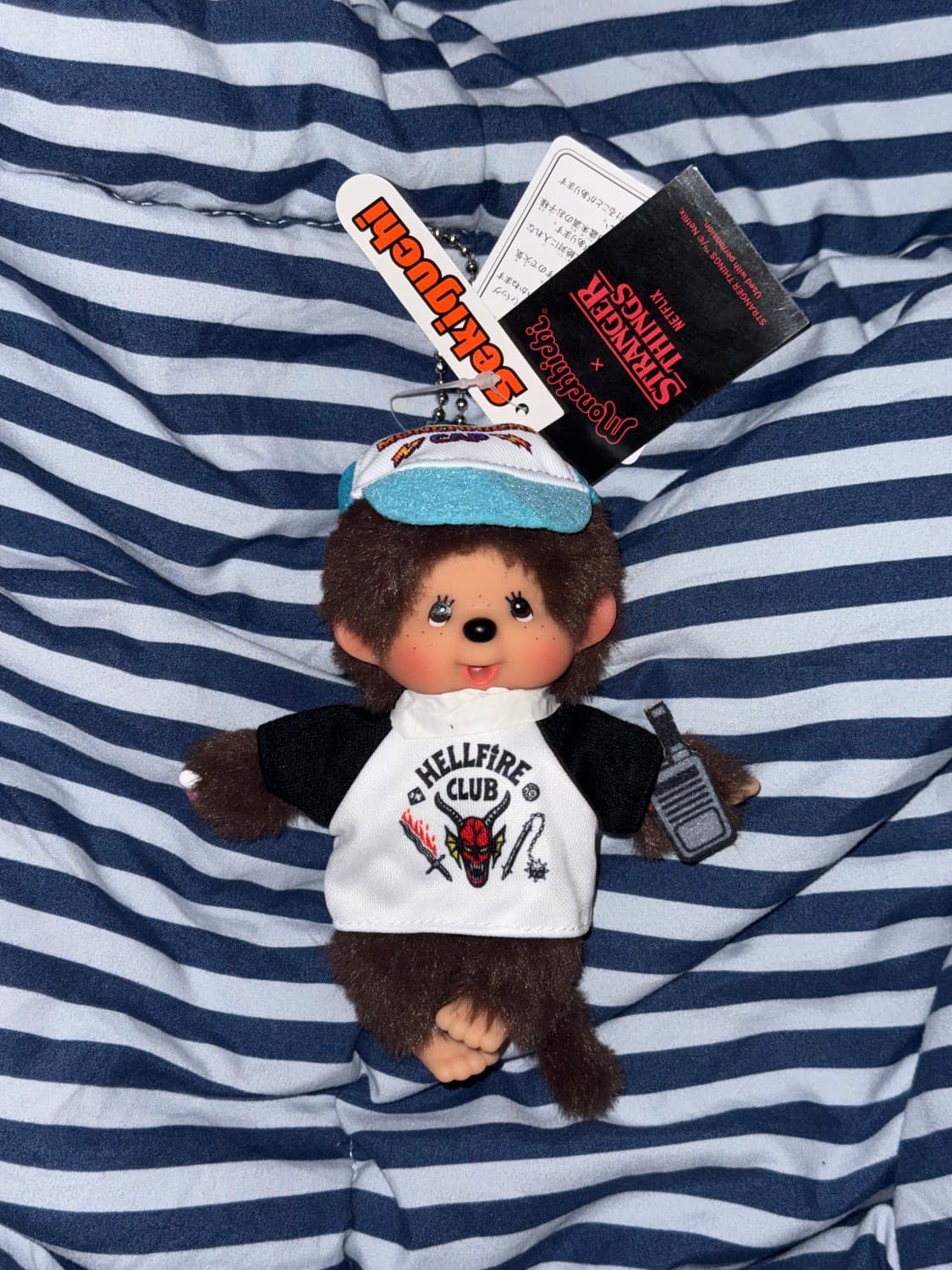 몬치치 x 기묘한이야기 키체인 헬파이어클럽 상품이미지1