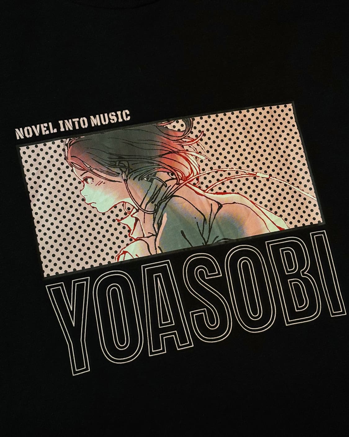 일본빈티지 유니클로 X 요아소비 콜라보 티셔츠 상품이미지3