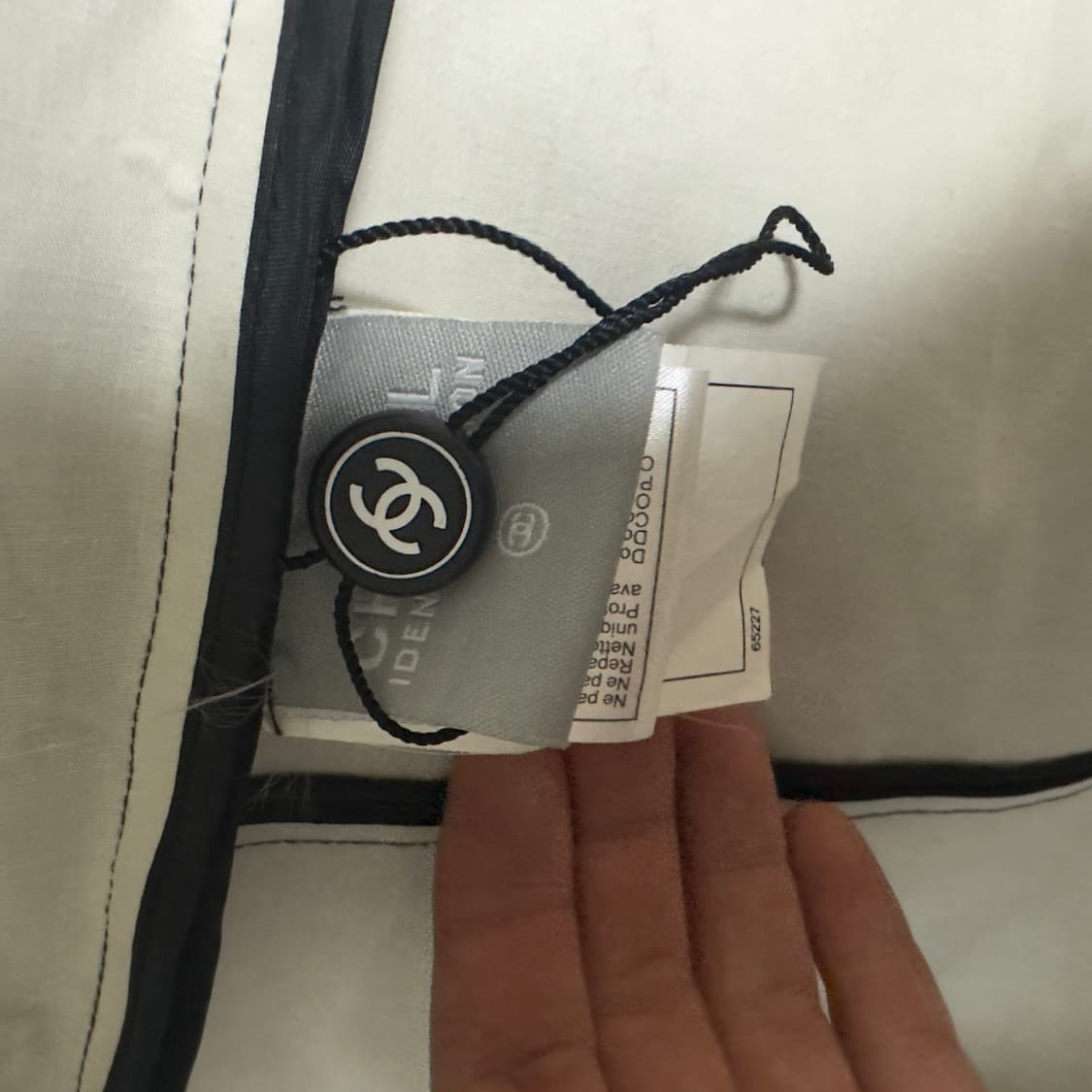 2003aw 샤넬 스포츠 아카이브 코튼 자켓 상품이미지7