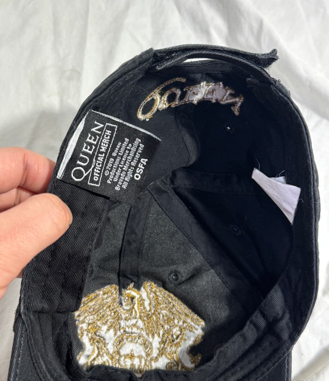 퀸 록 밴드 크레스트 로고 자수 볼캡 상품이미지6