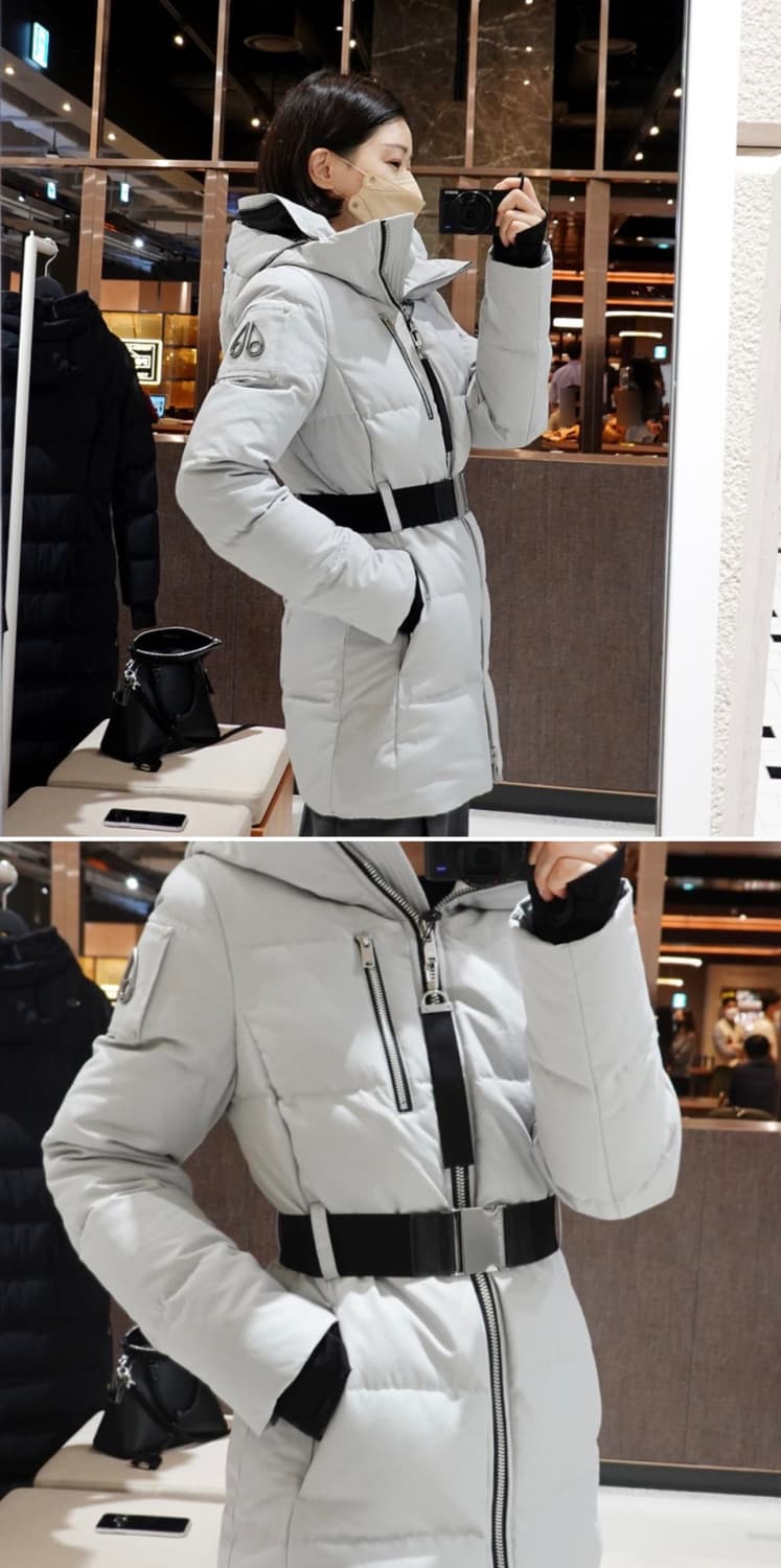 S/ 무스너클 클라우드9 신형 벨티드 롱패딩 상품이미지2