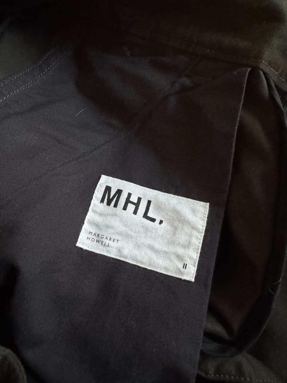 MHL 카키브라운 스커트 상품이미지3