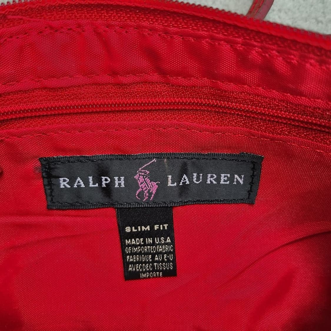 RALPH LAUREN 레드 숄더백 상품이미지7