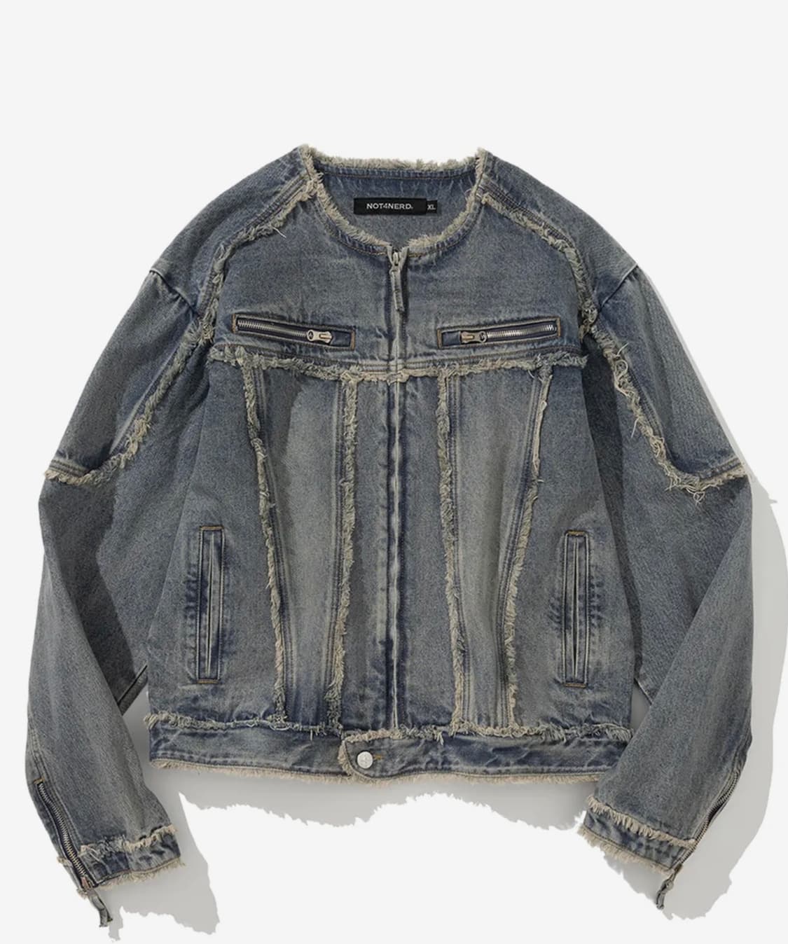 낫포너드 데님 자켓 XL 상품이미지1
