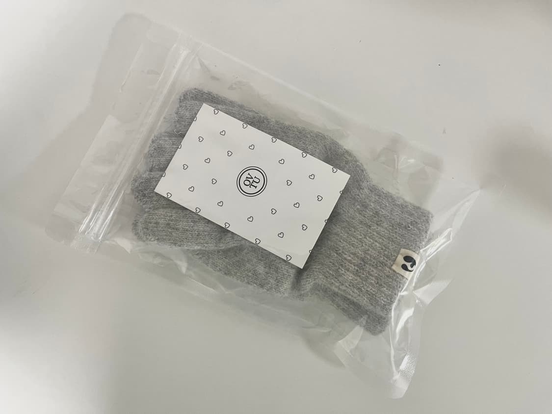 오브이티유 앙고라 핑거 장갑(새상품) 상품이미지2