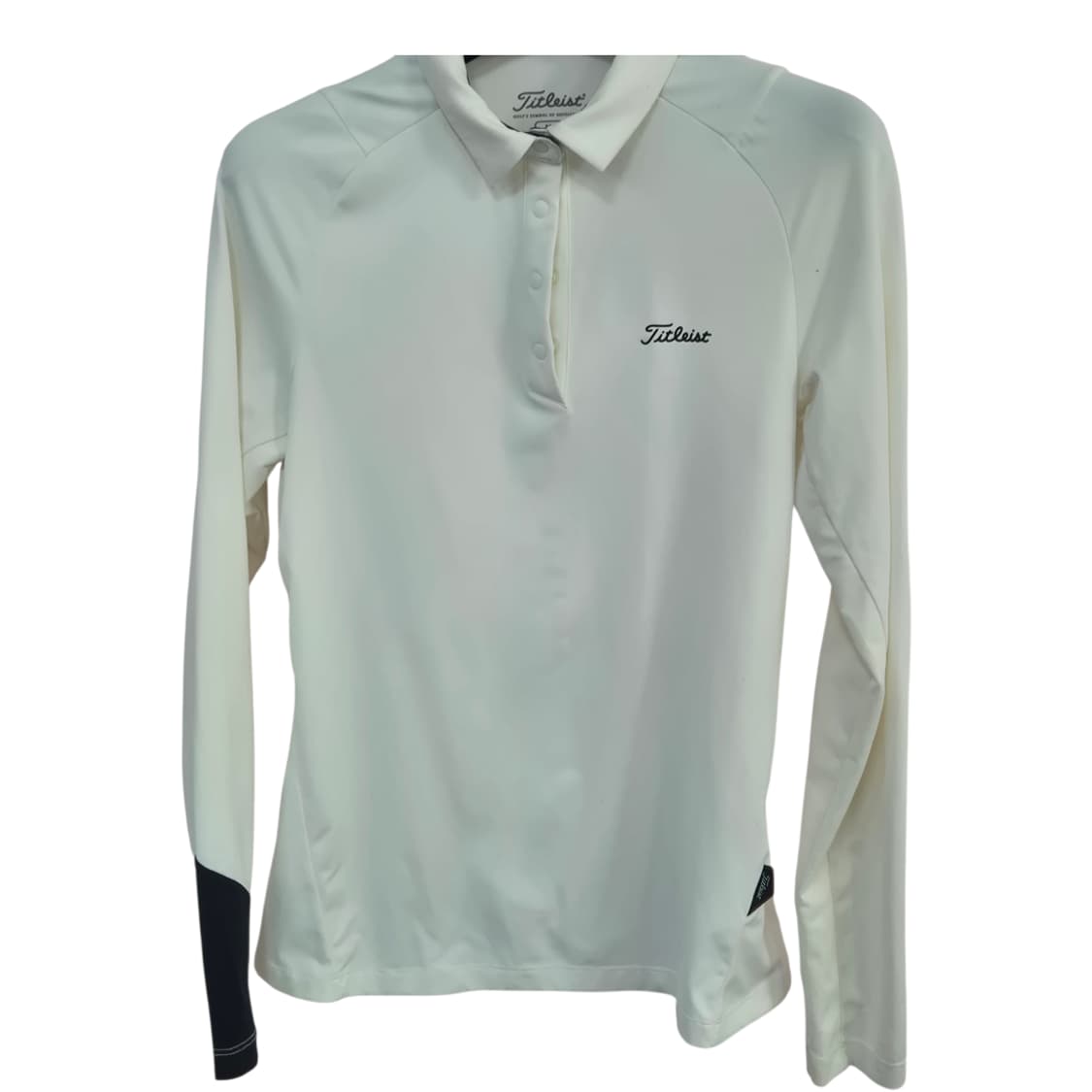 타이틀리스트 여성 골프 긴팔티 아이보리 상품이미지1