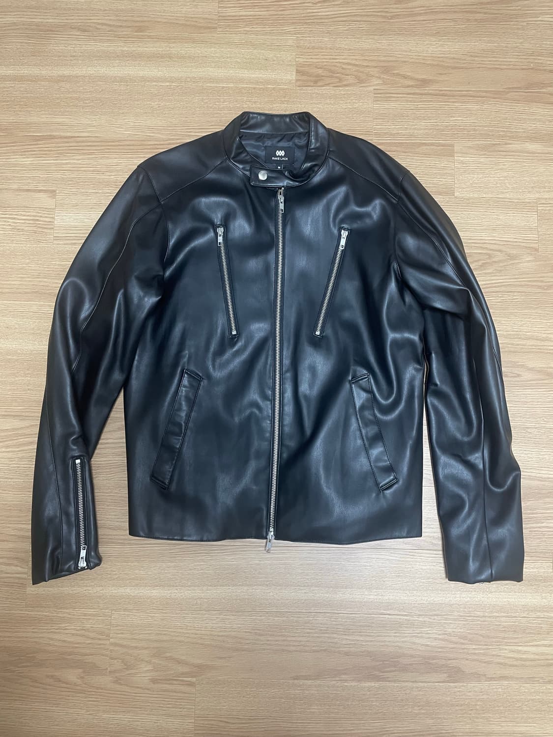 [M] RAKE LACK 레이스 레더 자켓 상품이미지3