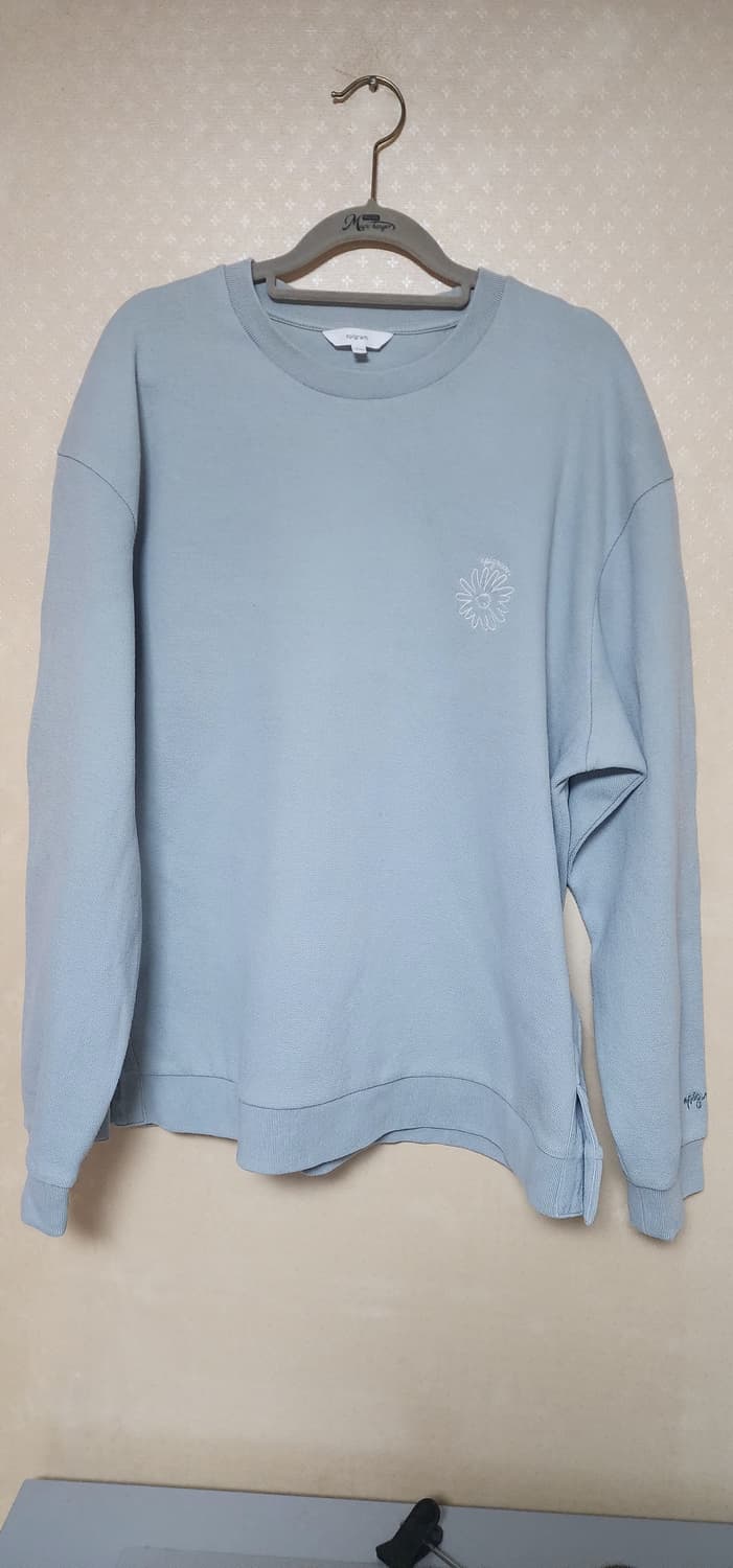 이피그램 남성 겨울용 ㅎㅎ 여유핏 기모 맨투맨 110 상태굿 상품이미지1