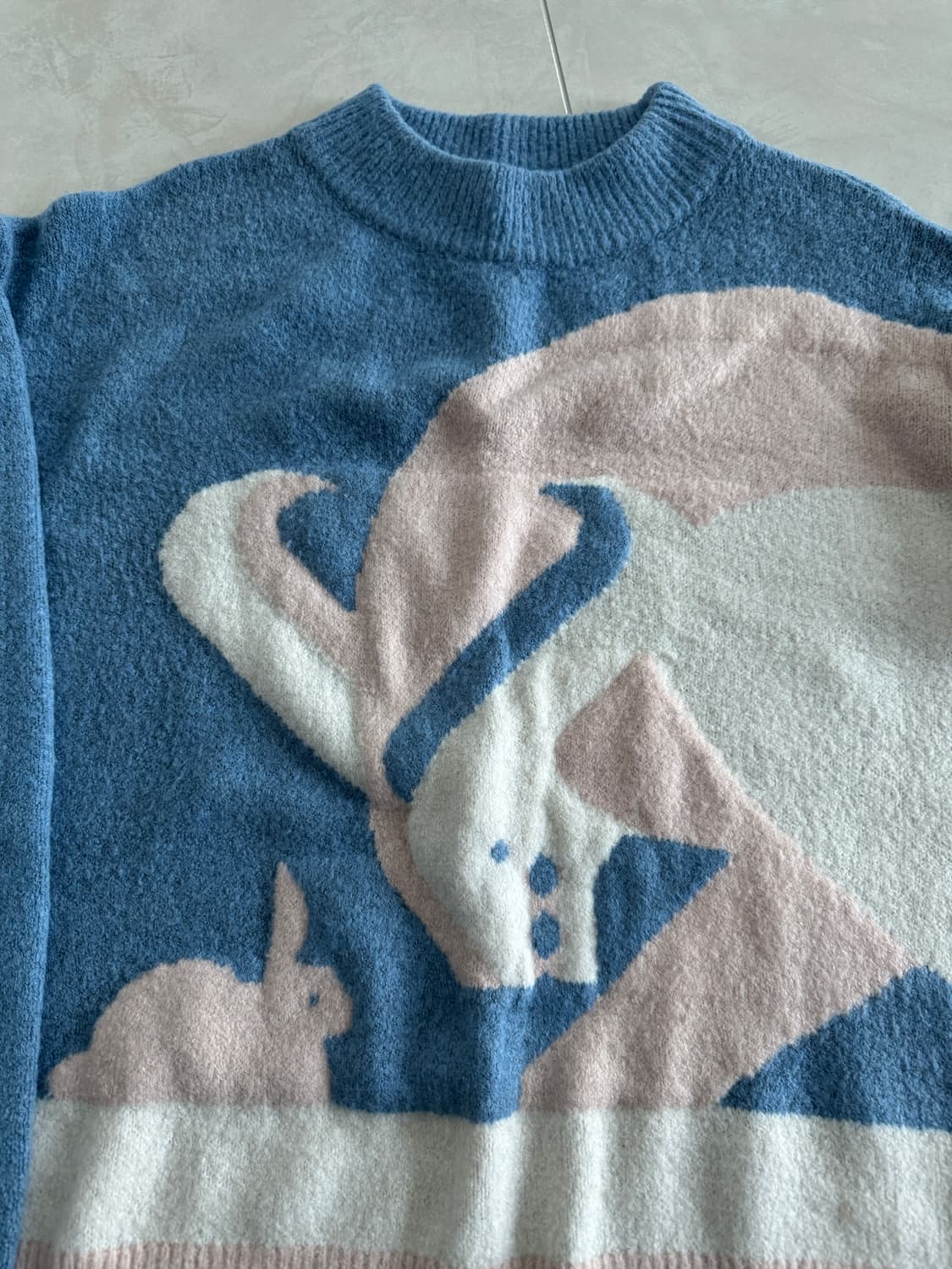 민주킴 오버핏 니트 상품이미지6