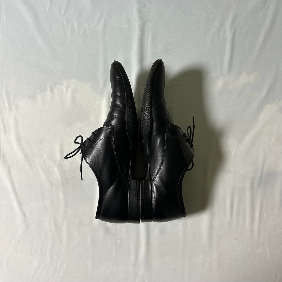 Prada classic dress lace up derby shoes 상품이미지4