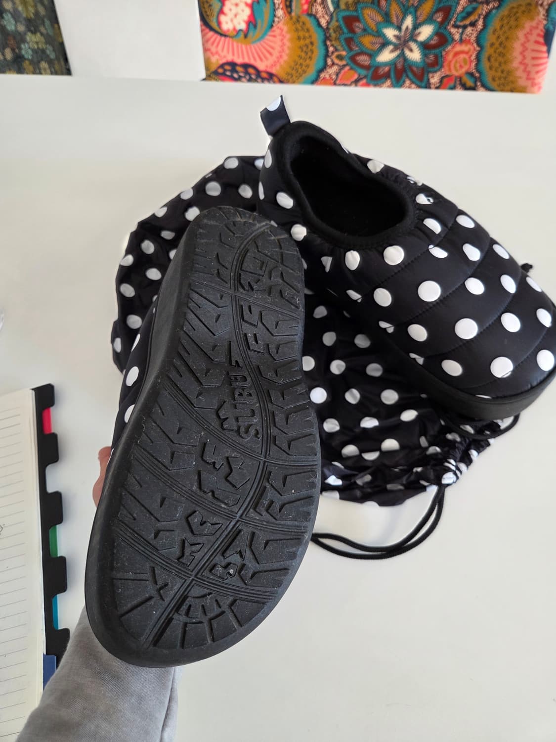 스부 뱀브 플랫폼 도트 0사이즈 상품이미지4