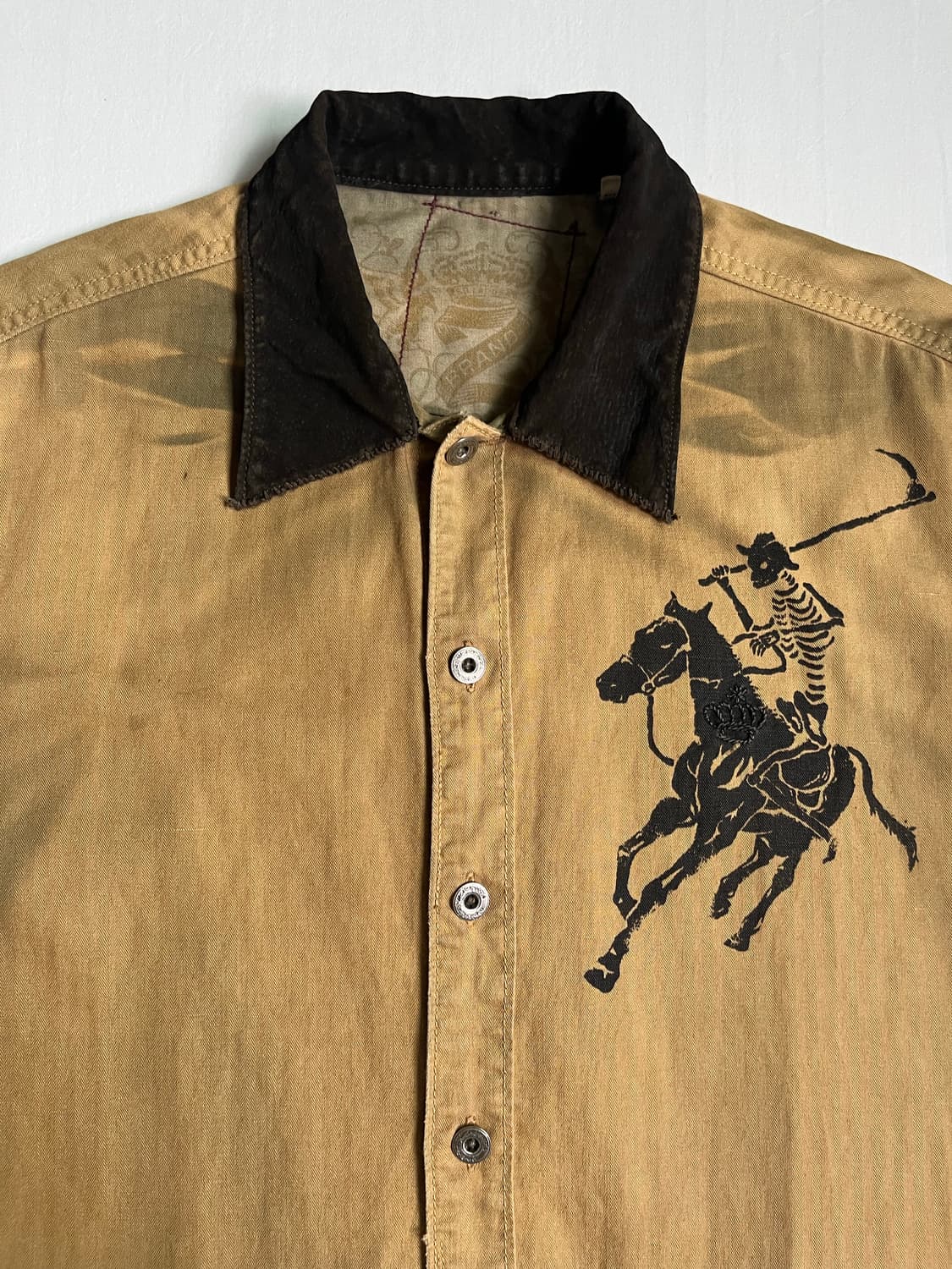 Vintage Remake Linen Blended Shirt 상품이미지6