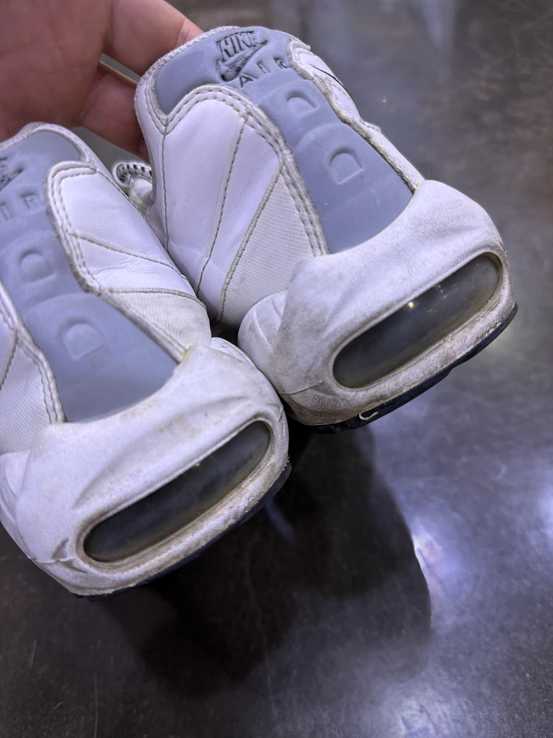 나이키 에어맥스95 화이트 스니커즈 슈즈 270 상품이미지8