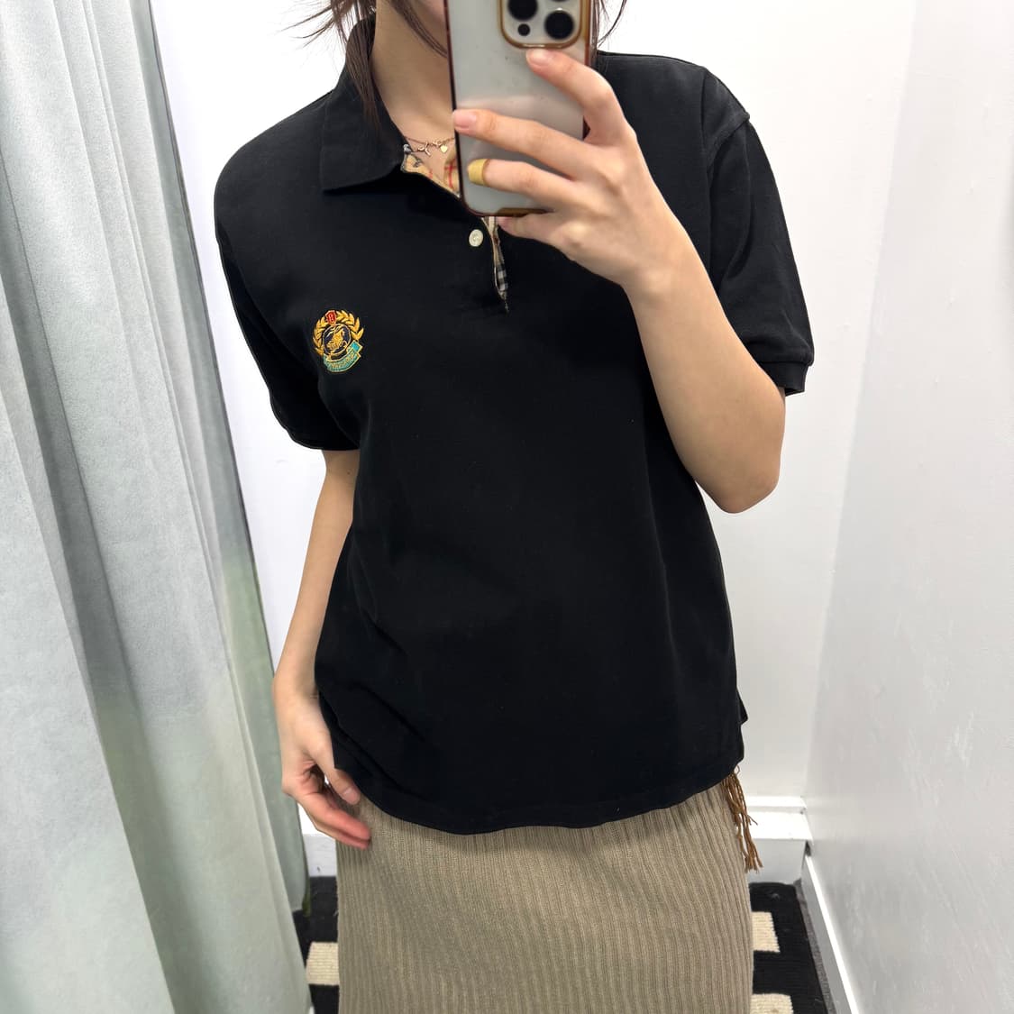 버버리 블랙 pk 반팔티 상품이미지2