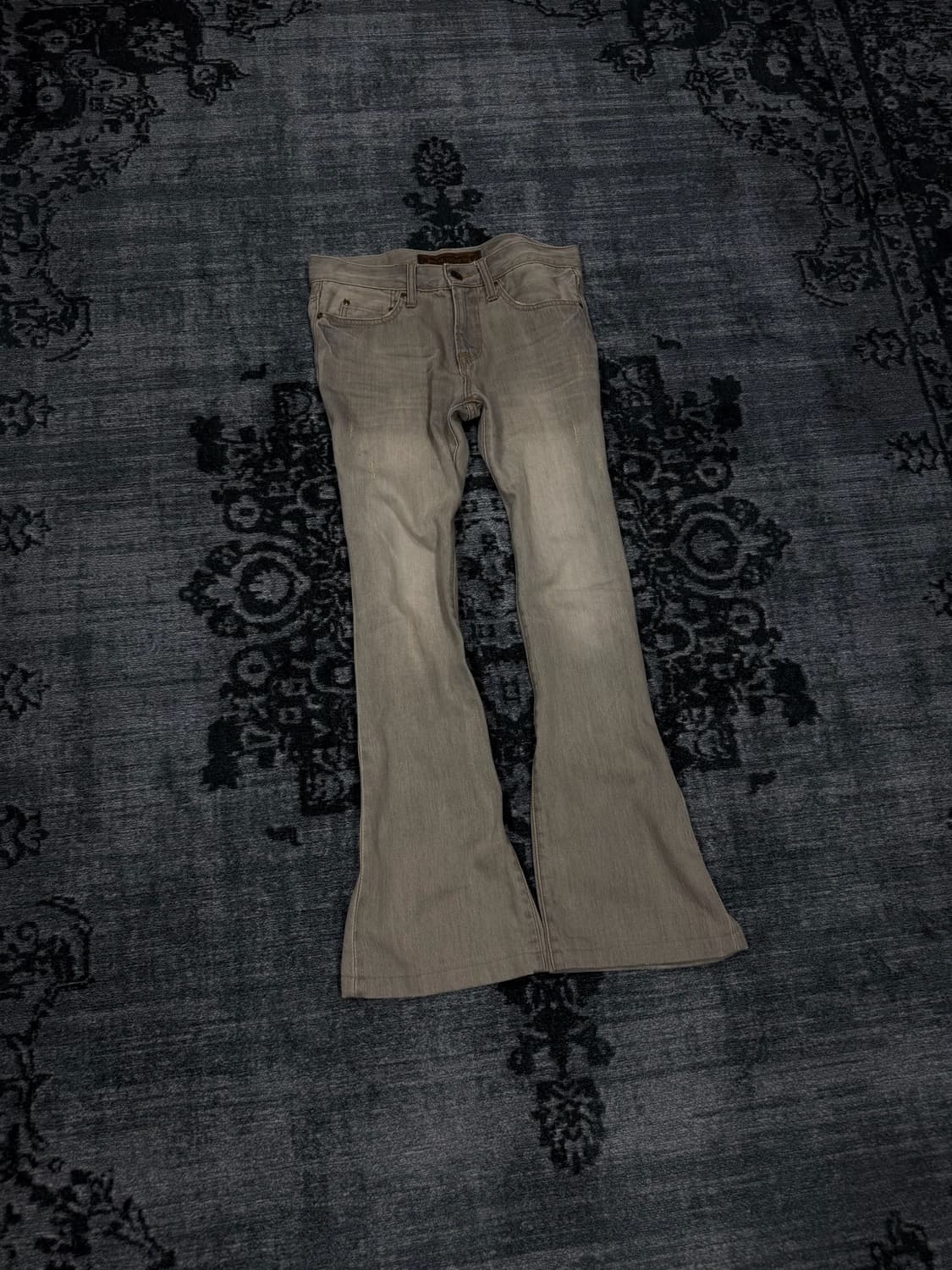 Goa 00s vintage grey boots cut denim pan 상품이미지1