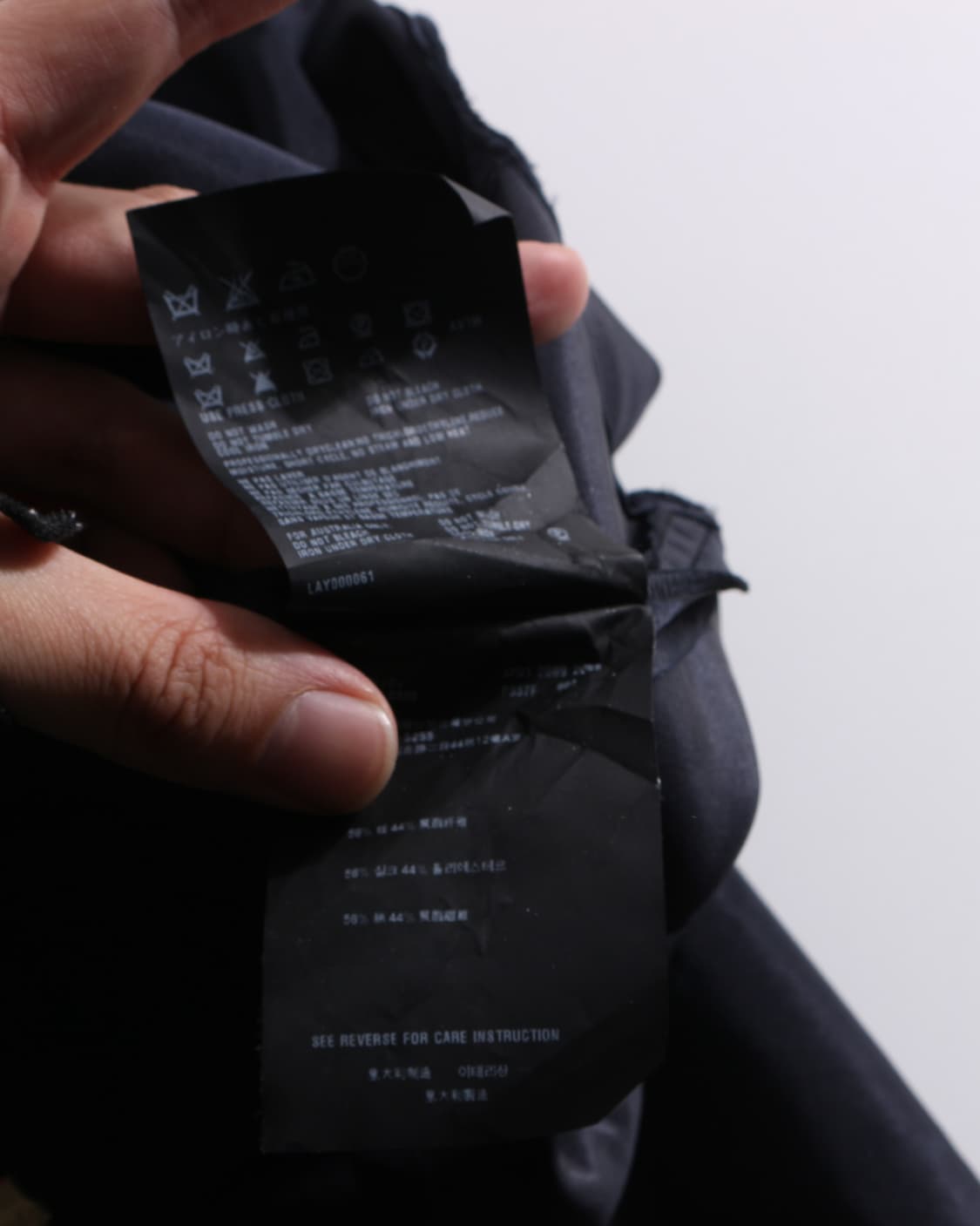 Prada Navy Silk Blend Dress 상품이미지10