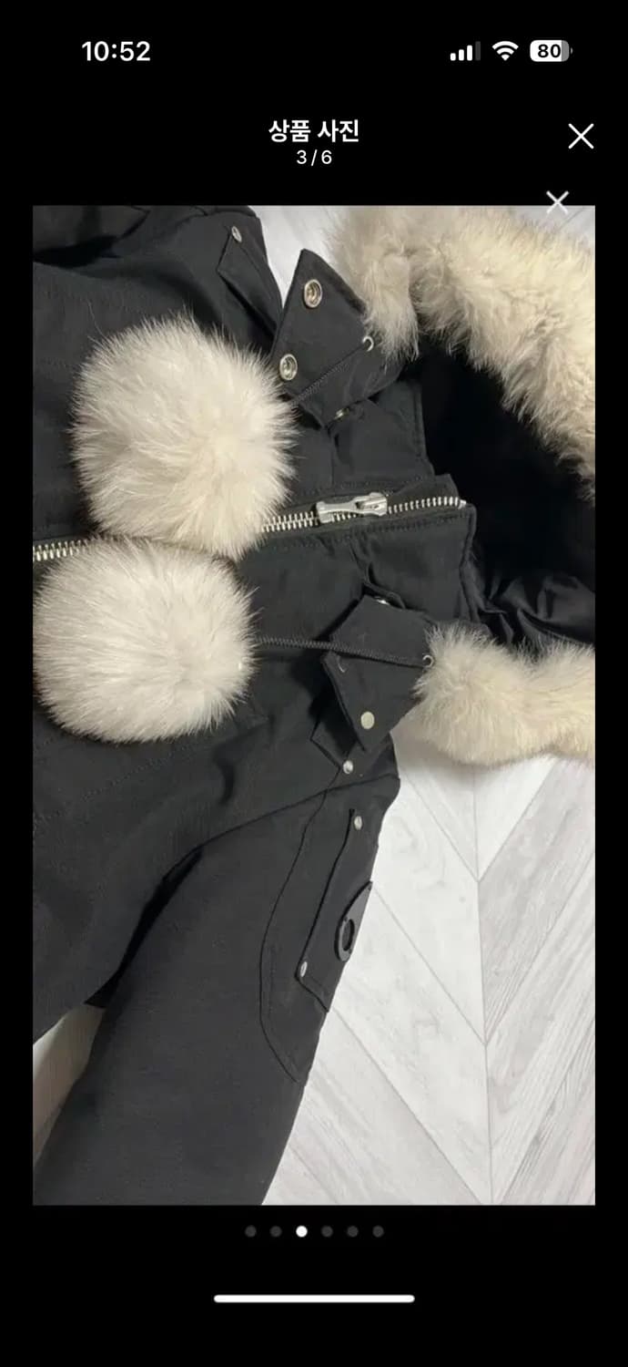 무스너클 여성 봄버 3번착용 m사이즈 하자 ㄴㄴ ssss급 상품이미지3