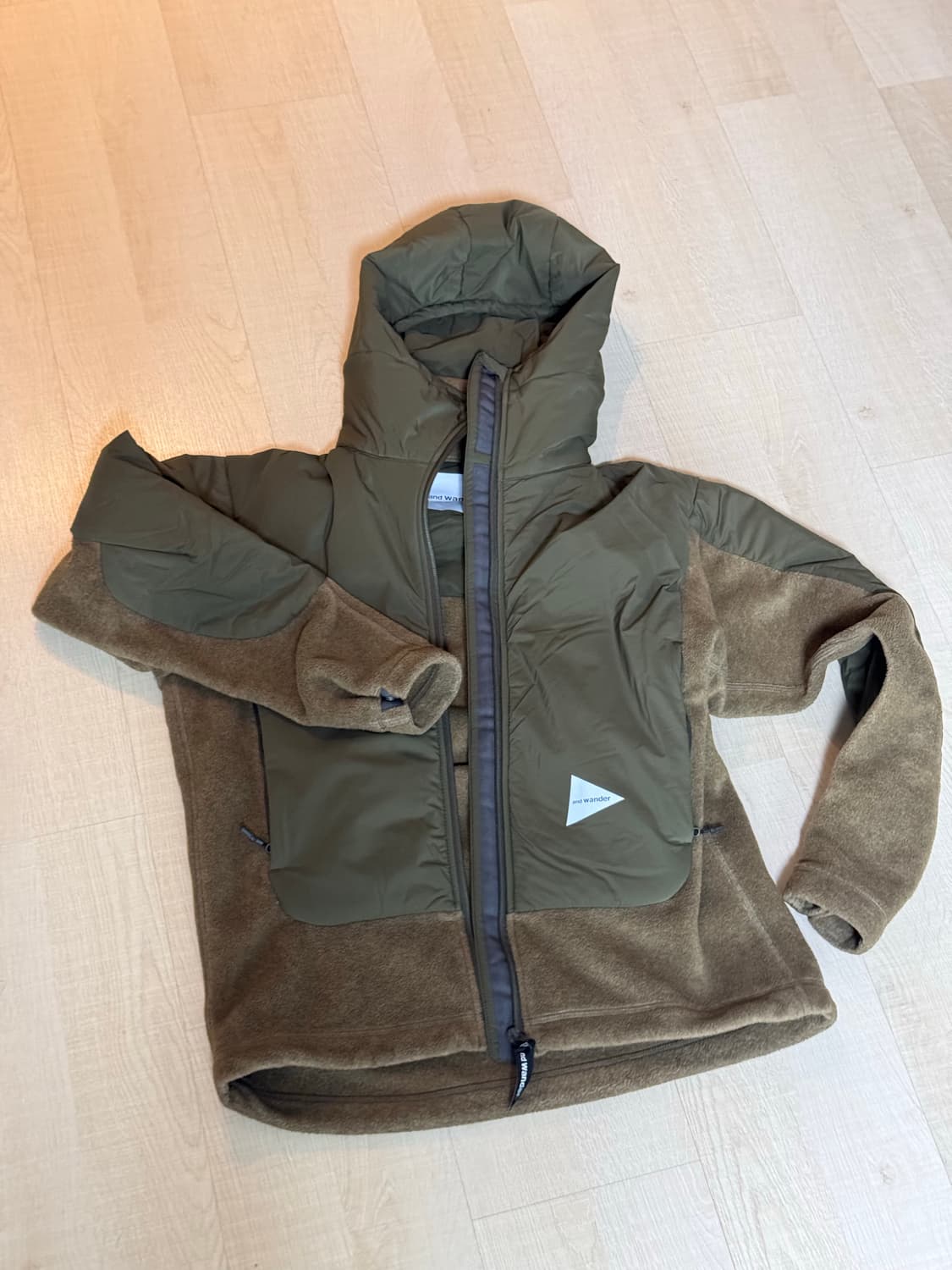 앤드원더 후리스 후드자켓 판매 상품이미지1