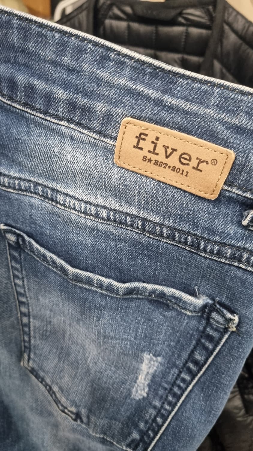 코오롱) 시리즈 파이버 슬림 스판 데님팬츠 30size  컨디션10/8 상품이미지4