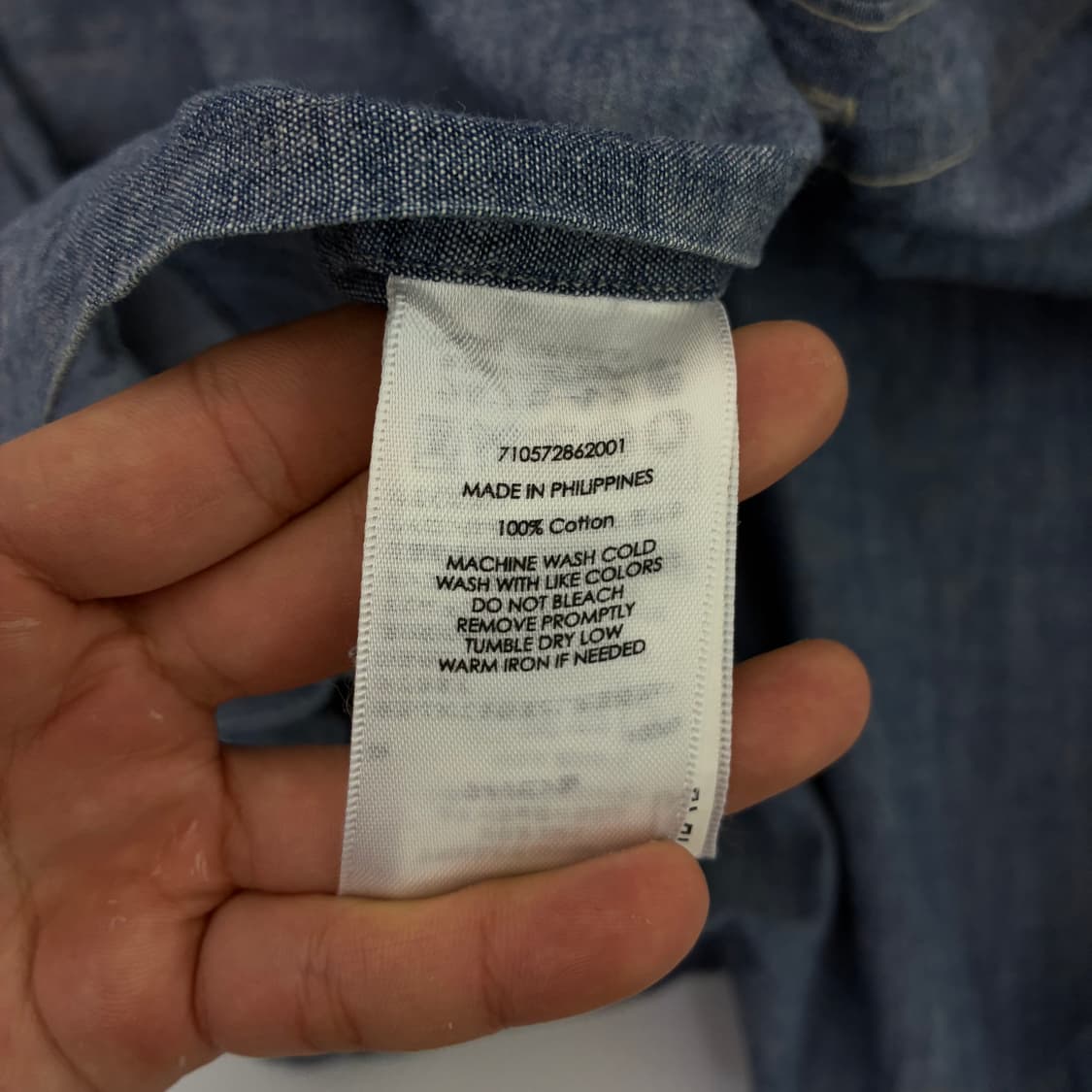 Polo  폴로 랄프로렌 자수 코튼 샴브레이 셔츠 상품이미지5