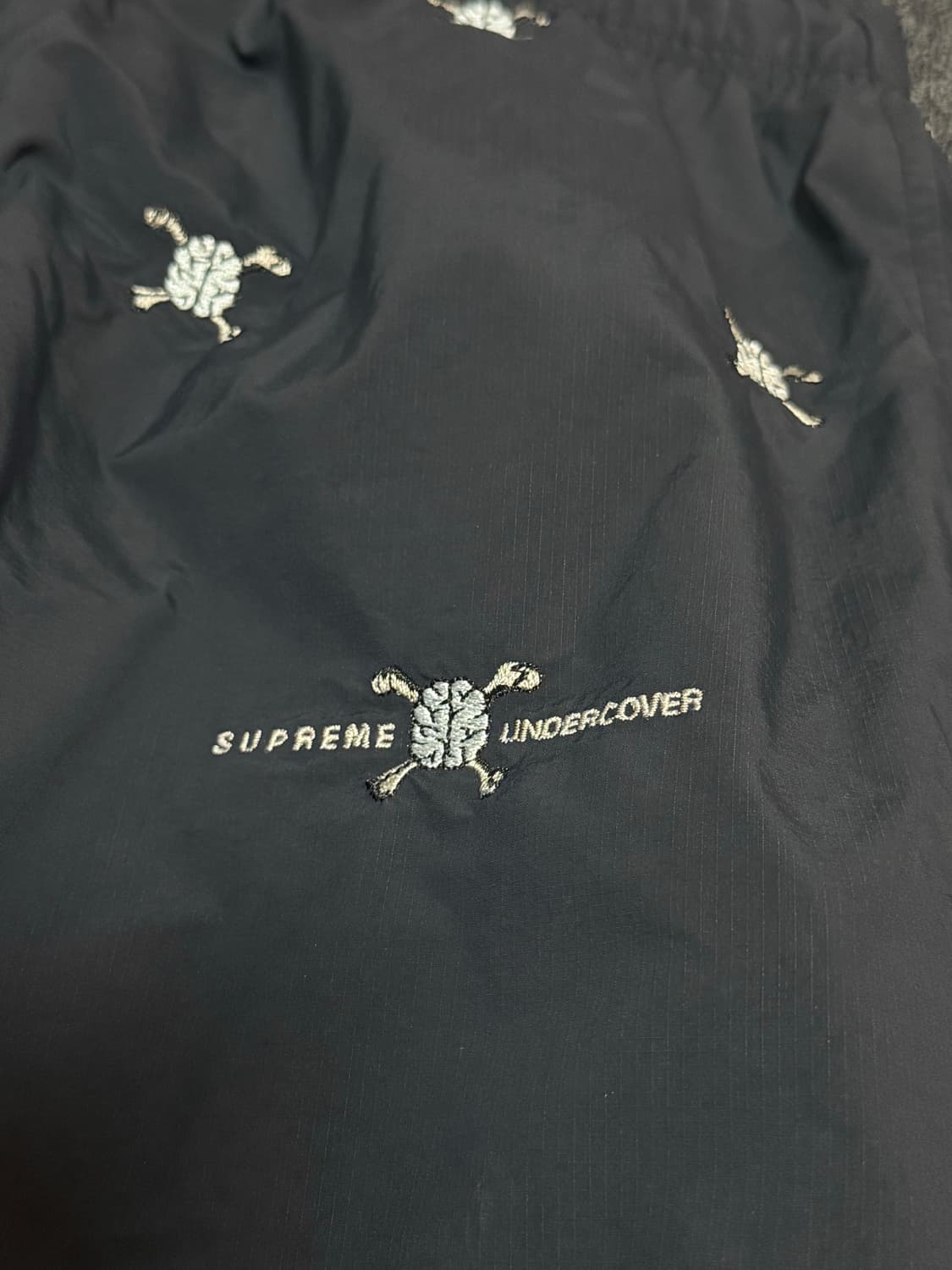 언더커버 슈프림 블랙 트랙 팬츠 상품이미지4