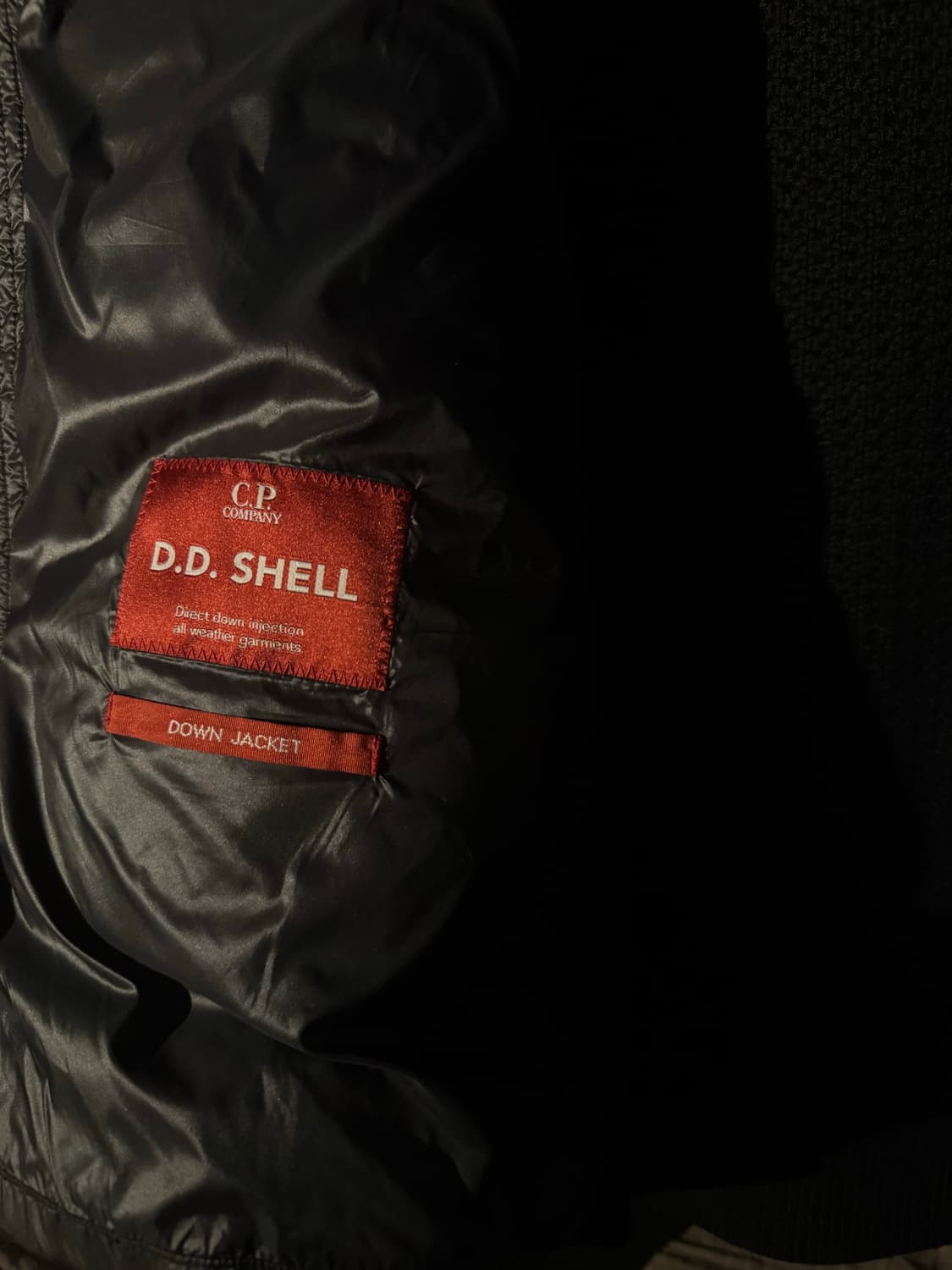 C.P. 컴퍼니 메리노 나일론 믹스드 고글 니트 블랙  상품이미지6