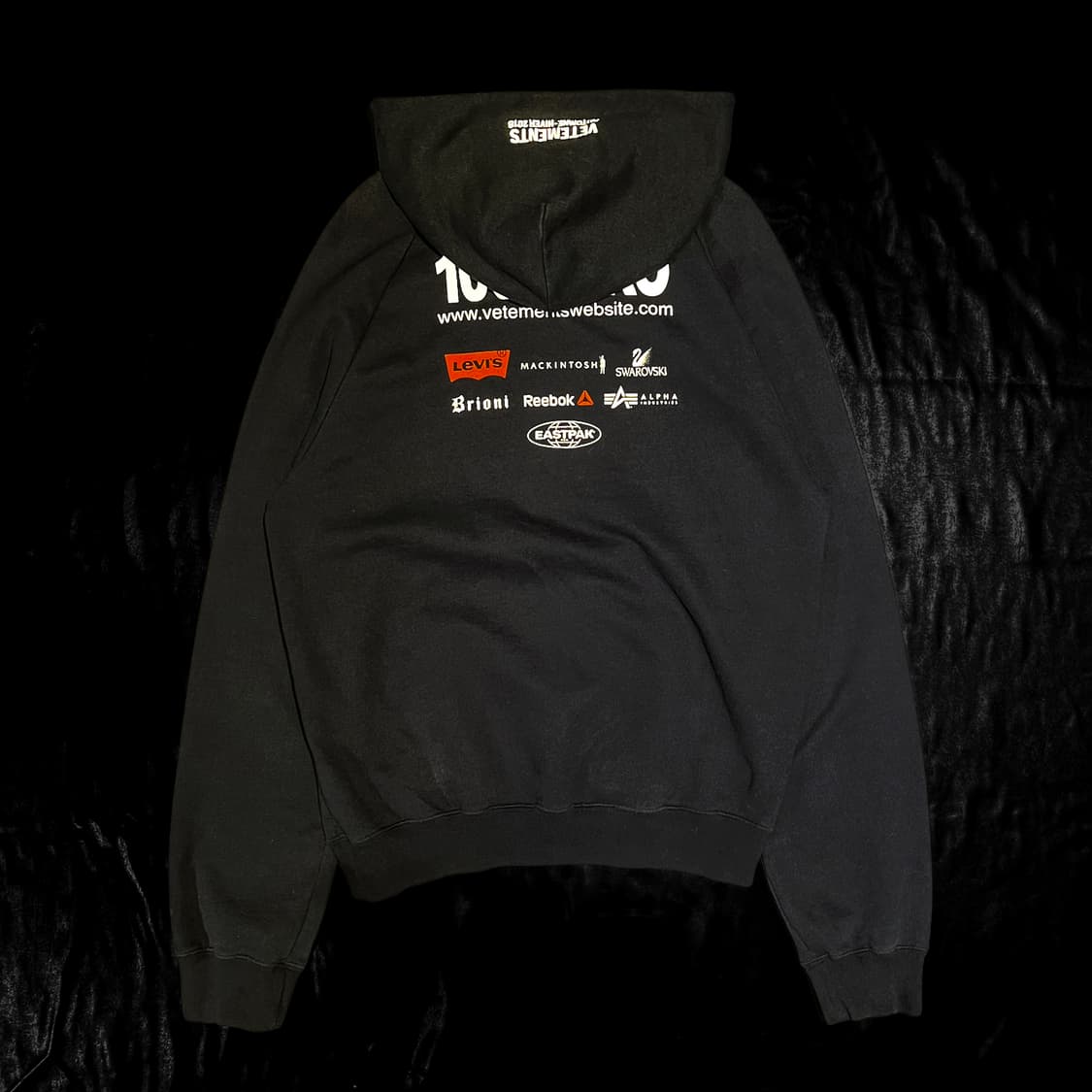 베트멍 블랙 후드티 상품이미지2