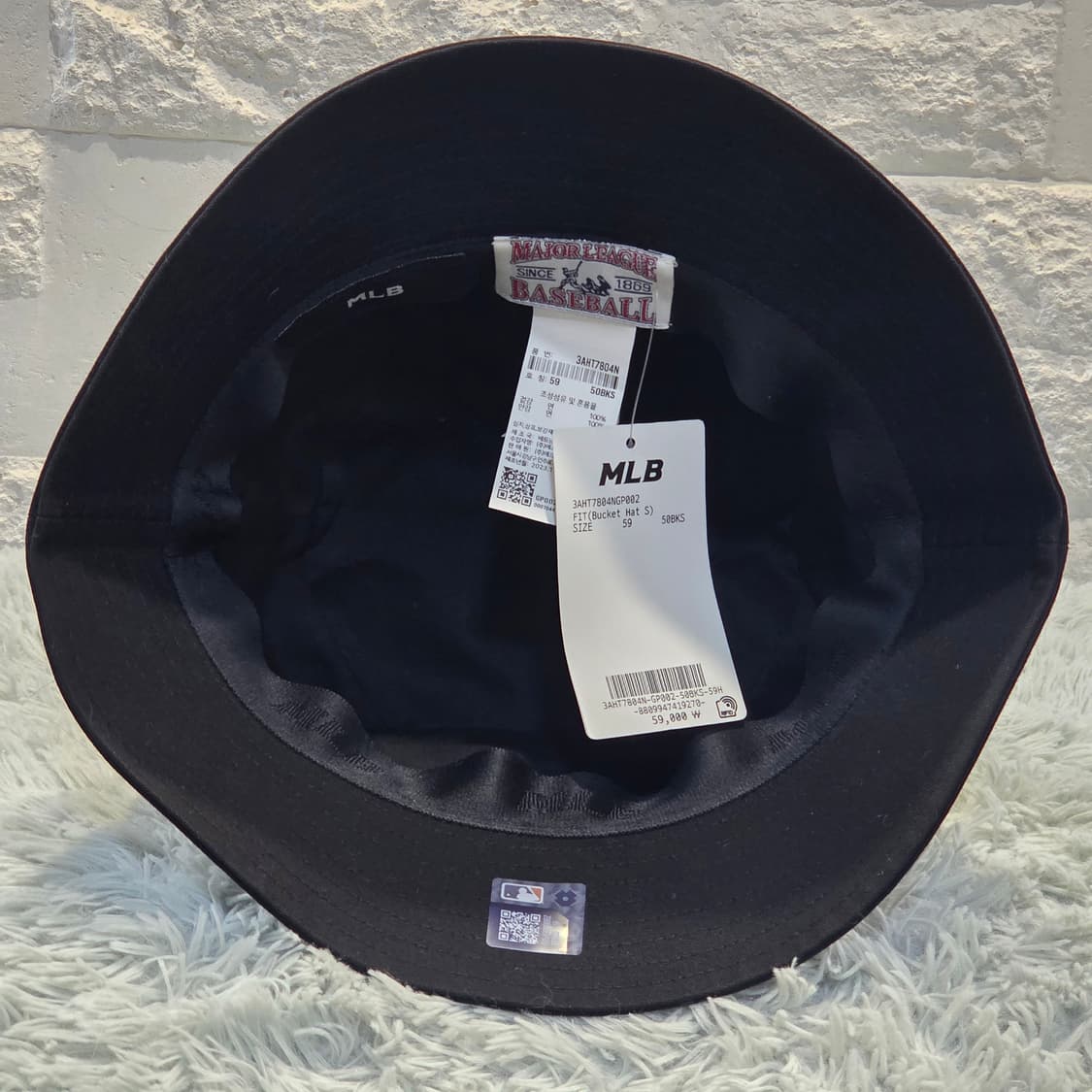 L9-1:MLB 뉴욕양키스 FIT 버킷햇 블랙 59cm 상품이미지6