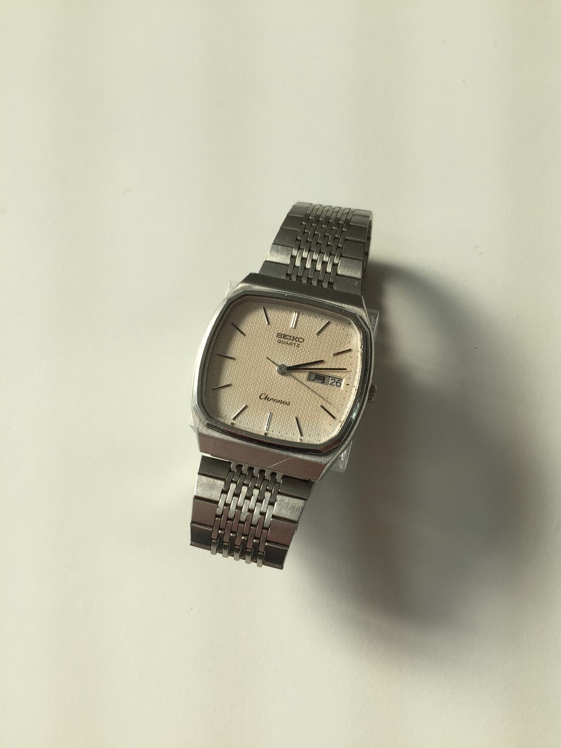 80s seiko chronos square day-date 상품이미지9