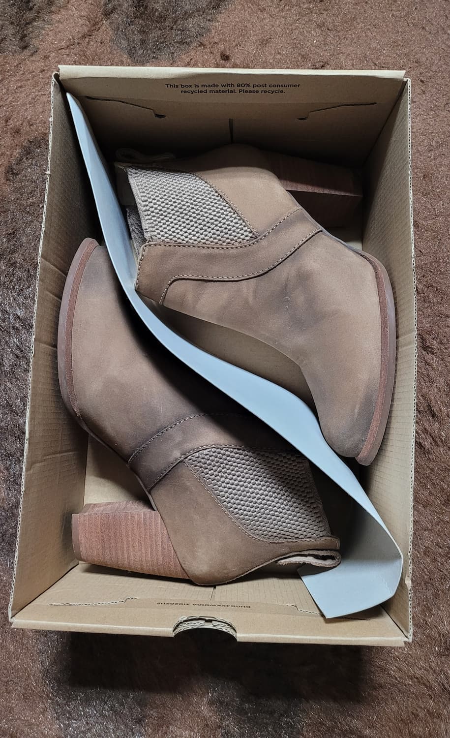 UGG 스웨이드 여성 앵글 부츠(6.5) 상품이미지3