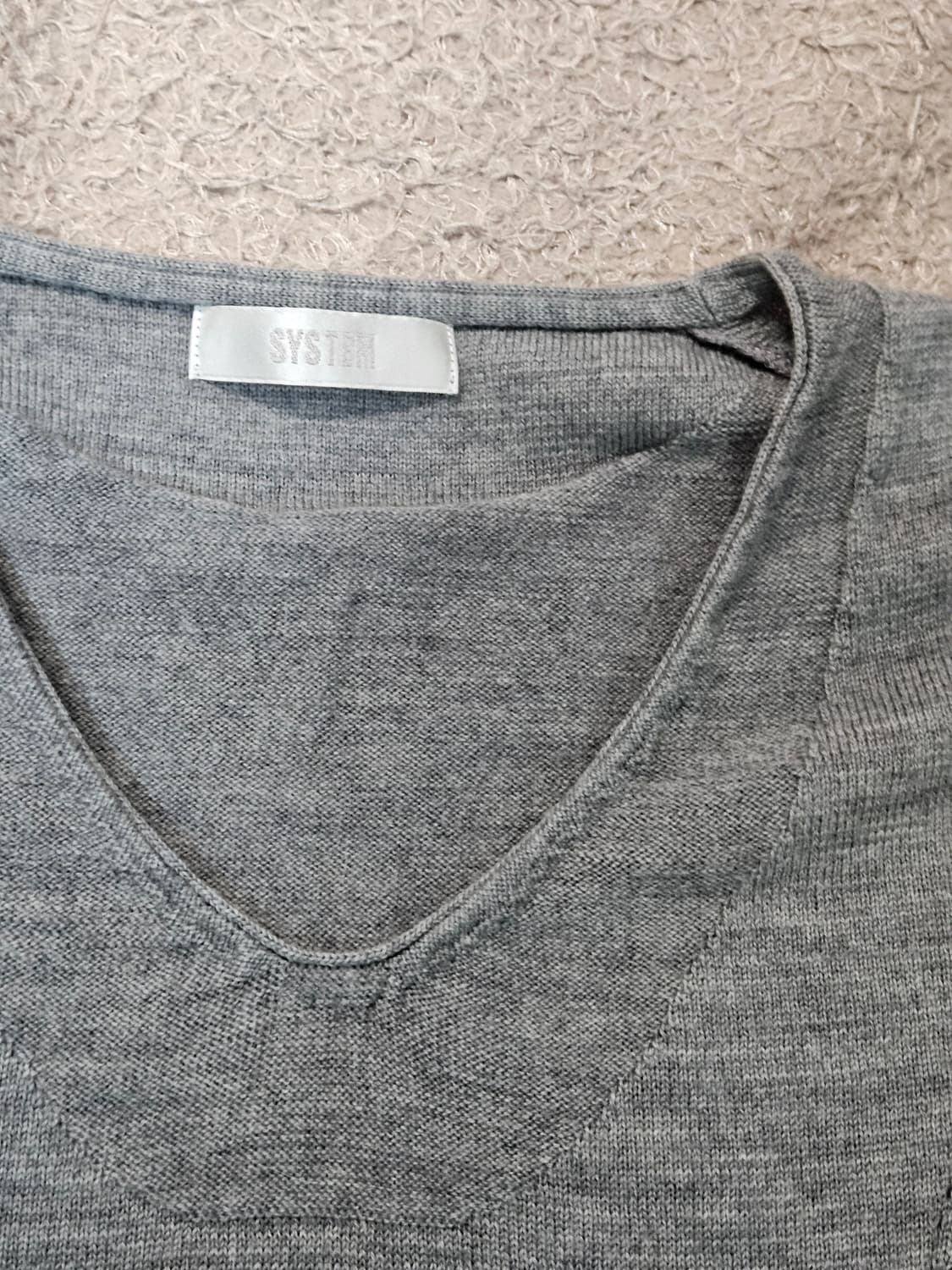 시스템 여성 니트원피스  상품이미지3