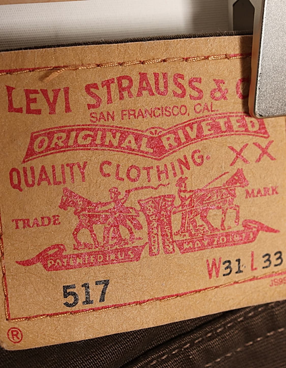 Levi's 517 Twill Boot-Cut (29) 상품이미지6
