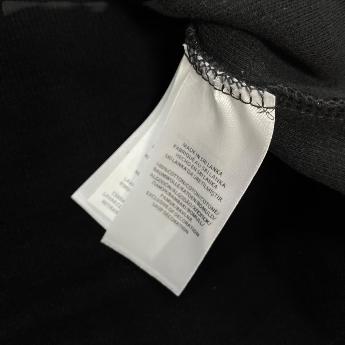 폴로 랄프로렌 포니 로고 코튼 하프집업 니트 블랙 상품이미지4