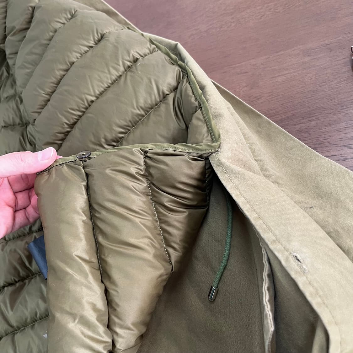 이브살로몬 아미 라쿤퍼 패딩 야상 34 상품이미지9