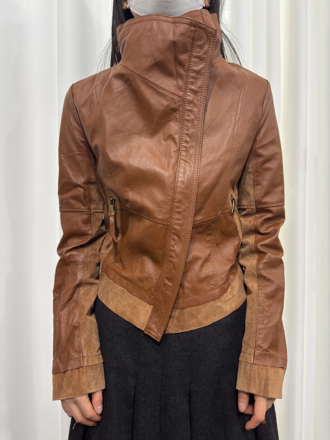 coco deal leather twoway jacket 상품이미지1