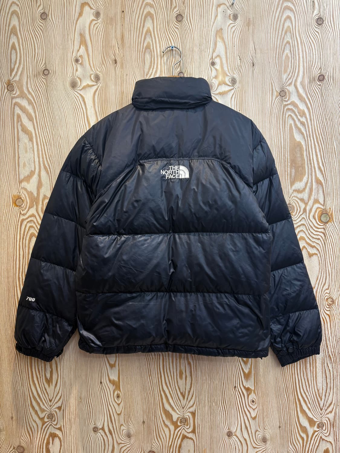 노스페이스 센터로고 눕시 패딩 상품이미지1