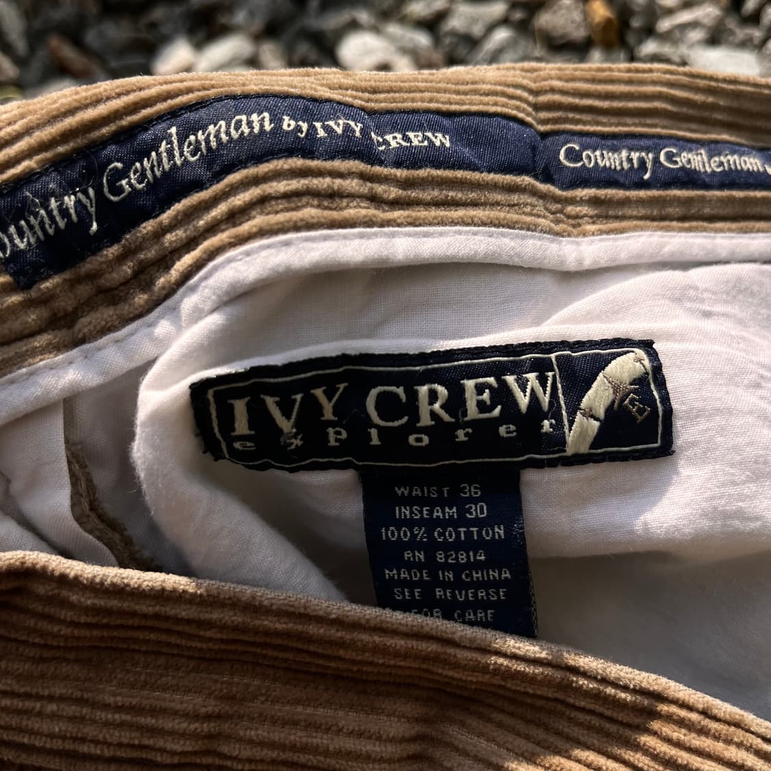 IVY CREW 카브라 코듀로이 팬츠(실측확인) 상품이미지4