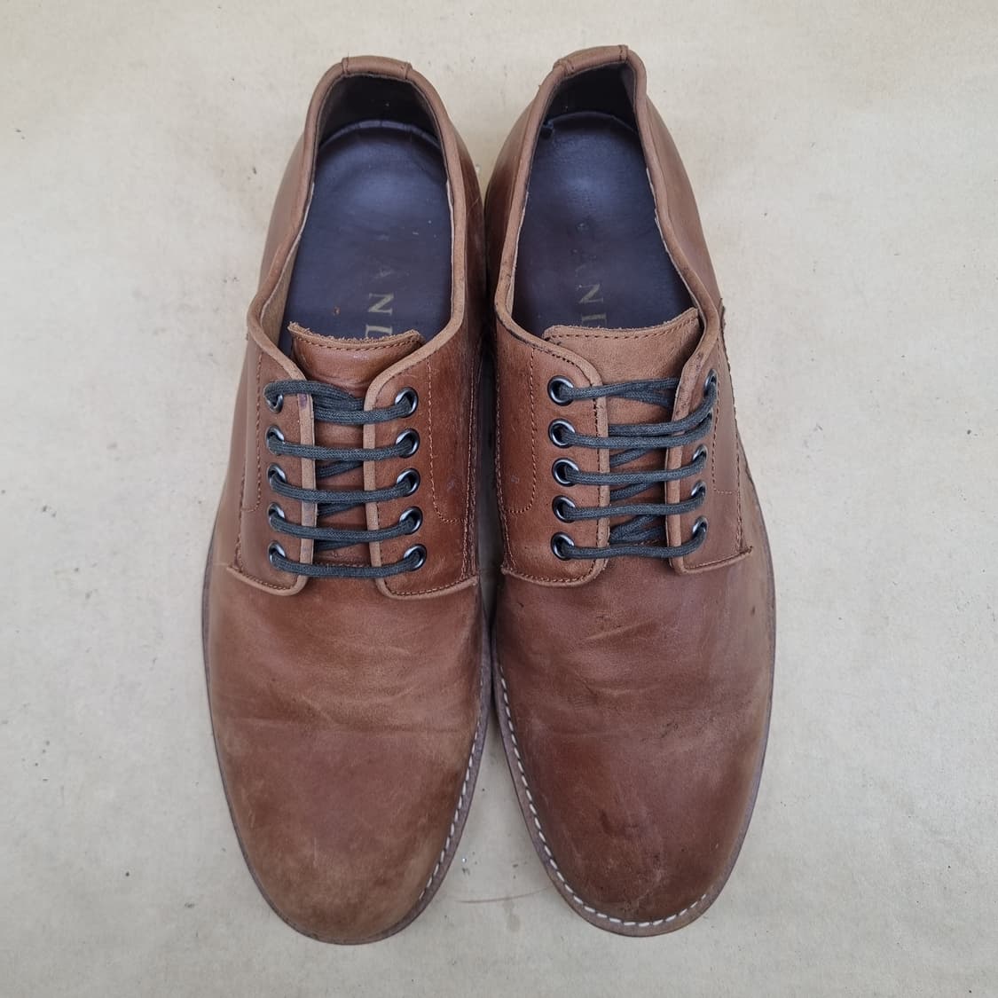 브라운브로니 남성 캐주얼 플레인 더비슈즈 260 상품이미지2