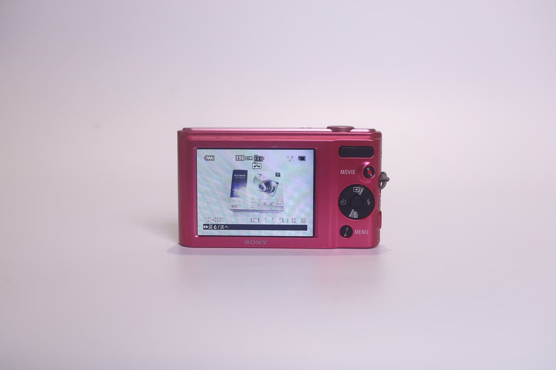 소니 사이버샷 W810 핑크 상품이미지7