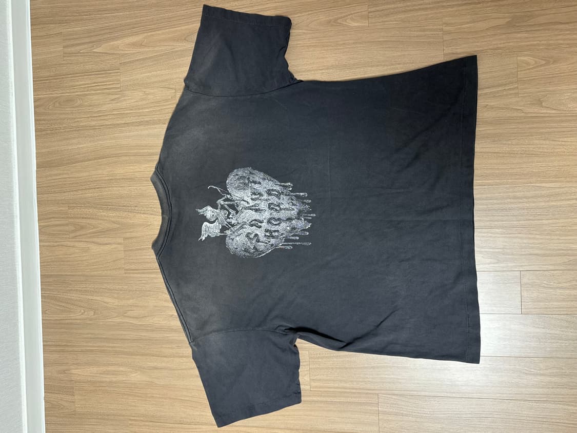 네이버후드 x 세인트 마이클 STHD 피어리스 티셔츠 블랙 XXL 상품이미지5