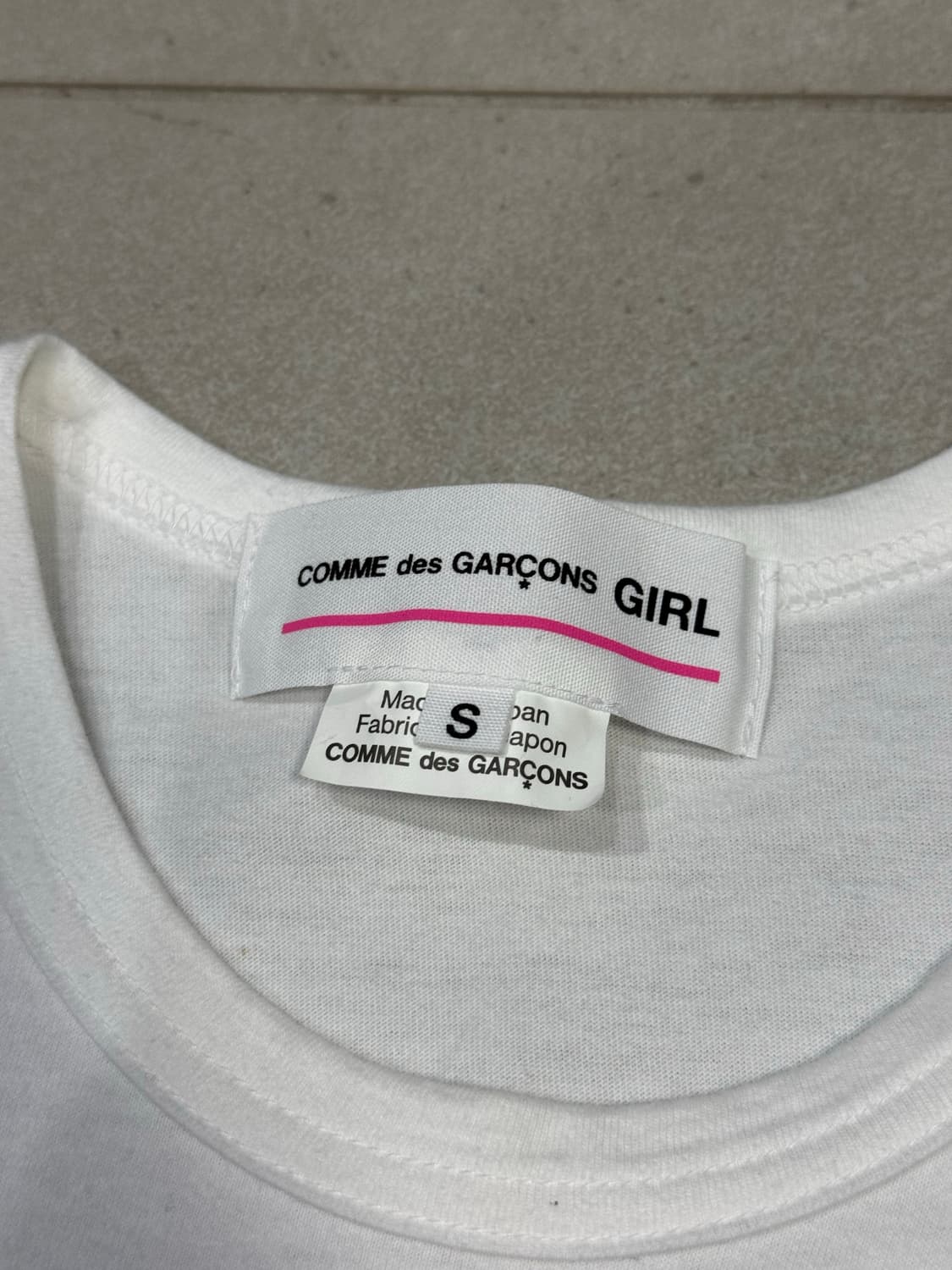 2018 꼼데가르송 x 디즈니 신데렐라 폴카닷 반팔 티셔츠 상품이미지2